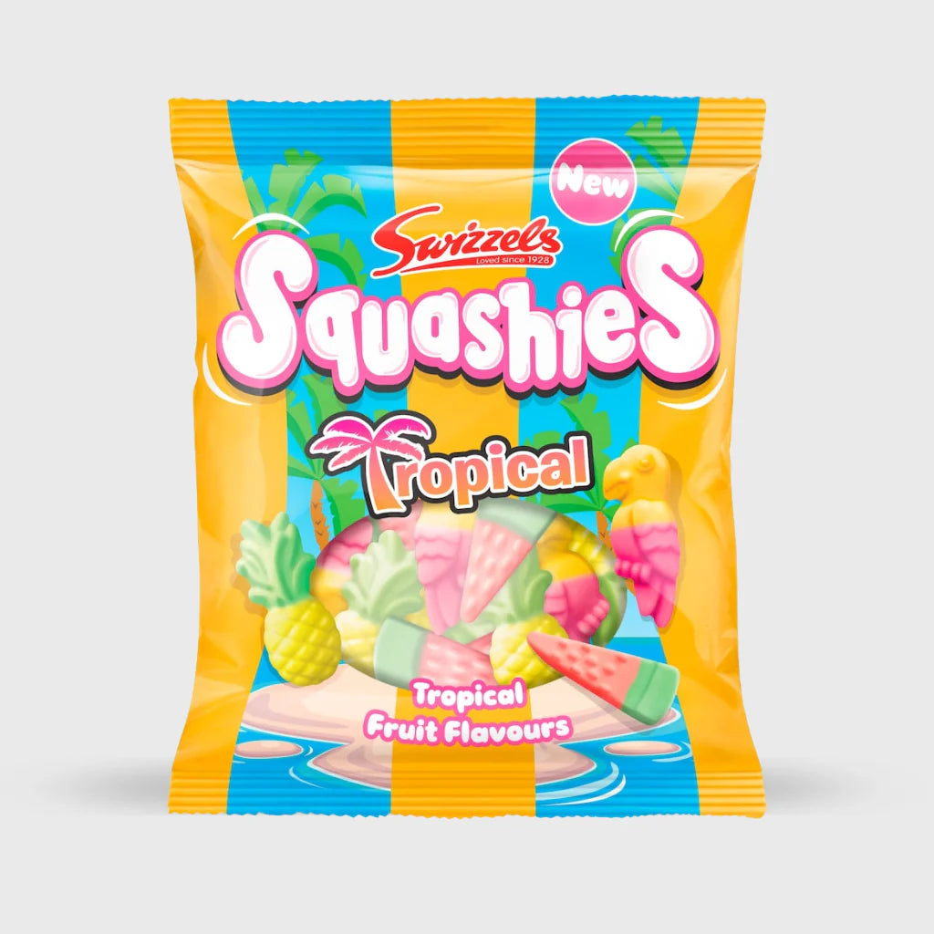 Swizzels Squashies Tropical-310 Snacks- Simply Simpson's Boutique is a Women's Online Fashion Boutique Located in Jupiter, Florida