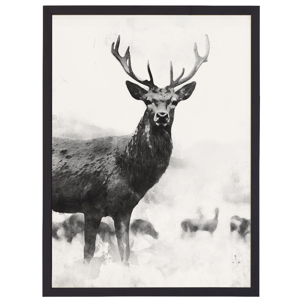 BW Deer 18 x 24 Wall Art- Simply Simpson's Boutique is a Women's Online Fashion Boutique Located in Jupiter, Florida