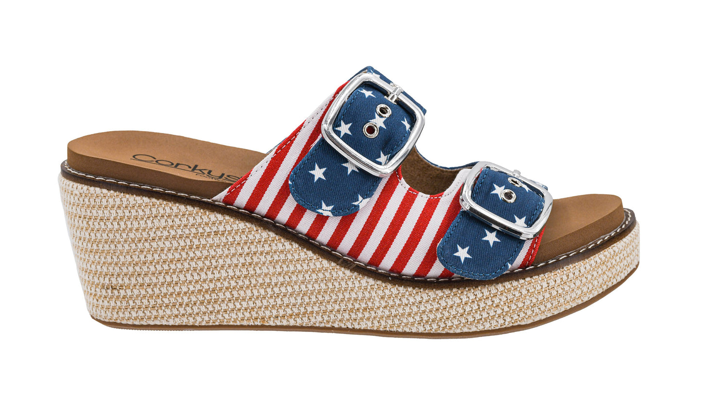 Corky's Yeah Okay Americana-260 Shoes- Simply Simpson's Boutique is a Women's Online Fashion Boutique Located in Jupiter, Florida