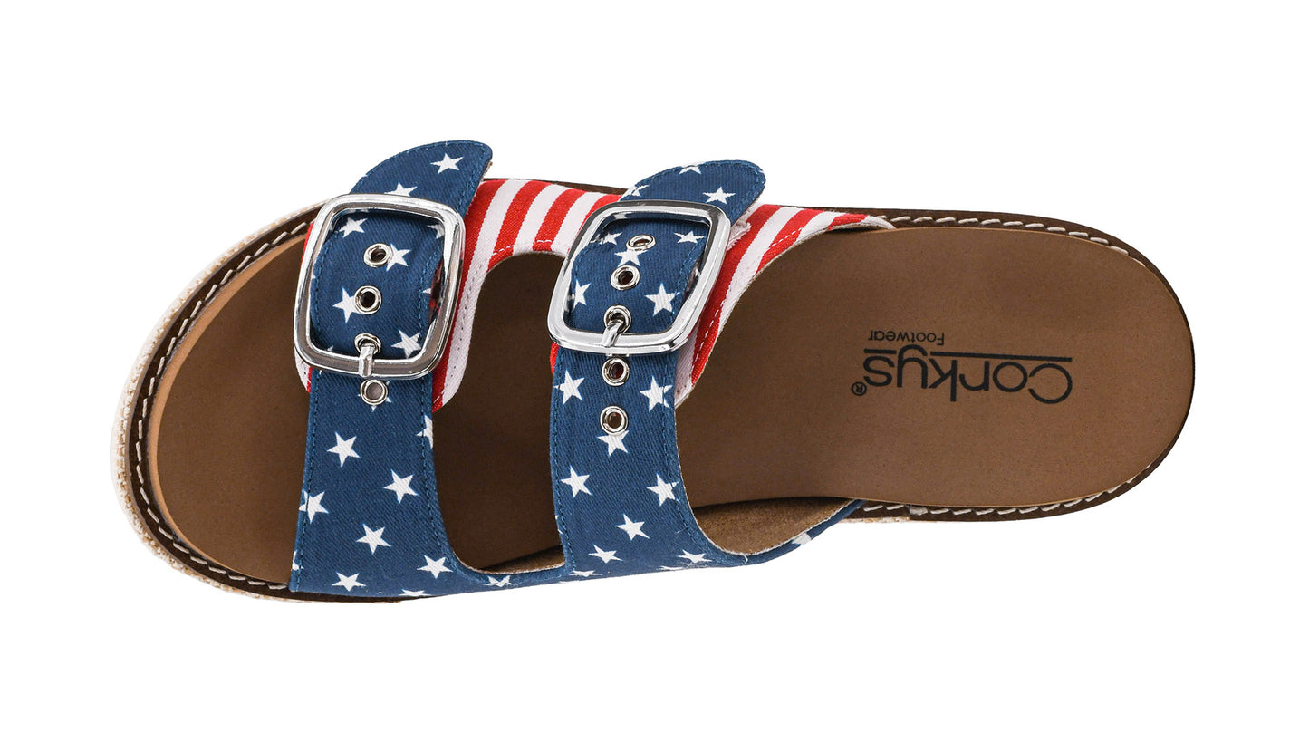 Corky's Yeah Okay Americana-260 Shoes- Simply Simpson's Boutique is a Women's Online Fashion Boutique Located in Jupiter, Florida