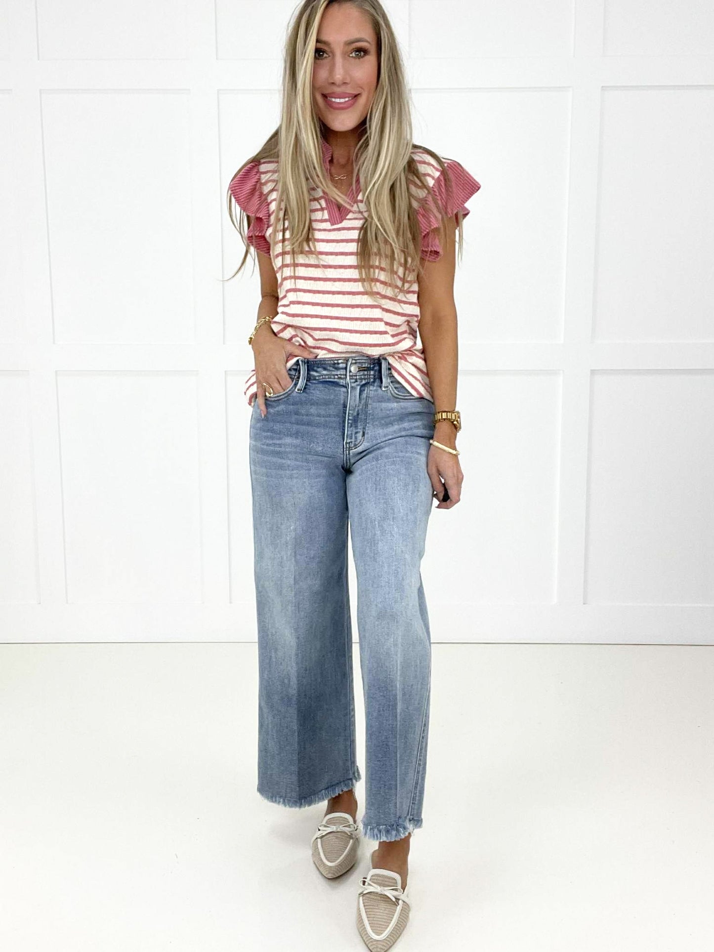 Judy Blue Hollywood Ankle Jeans-200 Jeans- Simply Simpson's Boutique is a Women's Online Fashion Boutique Located in Jupiter, Florida