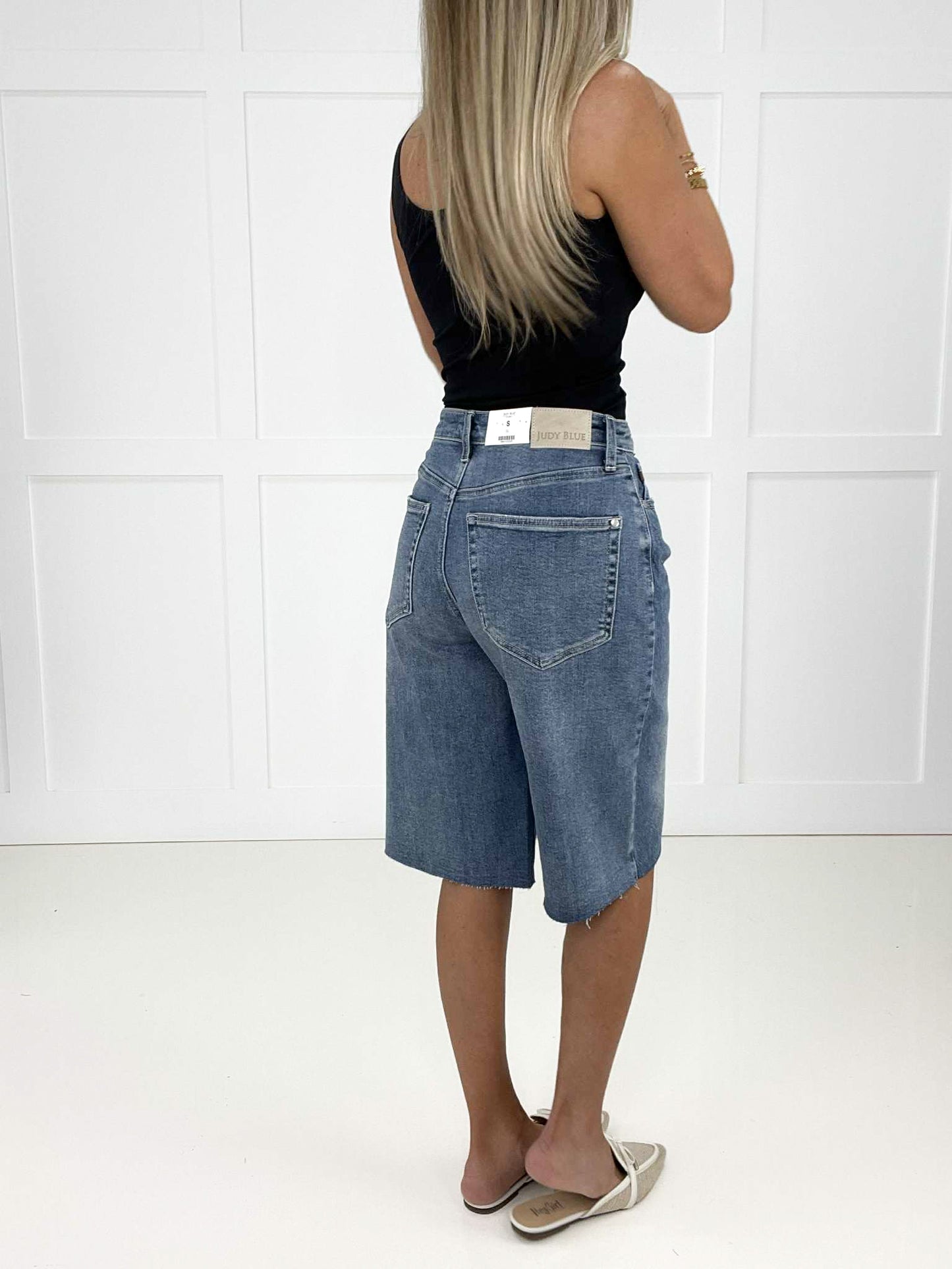 Judy Blue Magic Cutoff Jorts-190 Skirts/Shorts- Simply Simpson's Boutique is a Women's Online Fashion Boutique Located in Jupiter, Florida