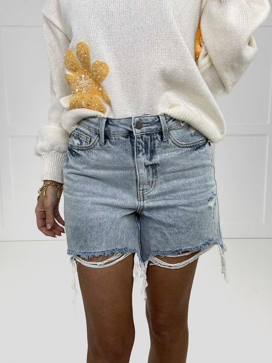 Judy Blue Everyday Ease with Cell Phone Back Pocket-190 Skirts/Shorts- Simply Simpson's Boutique is a Women's Online Fashion Boutique Located in Jupiter, Florida