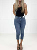 Judy Blue Everyday Essential Capris-200 Jeans- Simply Simpson's Boutique is a Women's Online Fashion Boutique Located in Jupiter, Florida