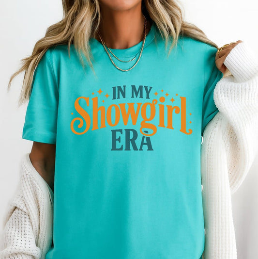 In My Showgirls Era Graphic Tee-140 Graphic Tees- Simply Simpson's Boutique is a Women's Online Fashion Boutique Located in Jupiter, Florida