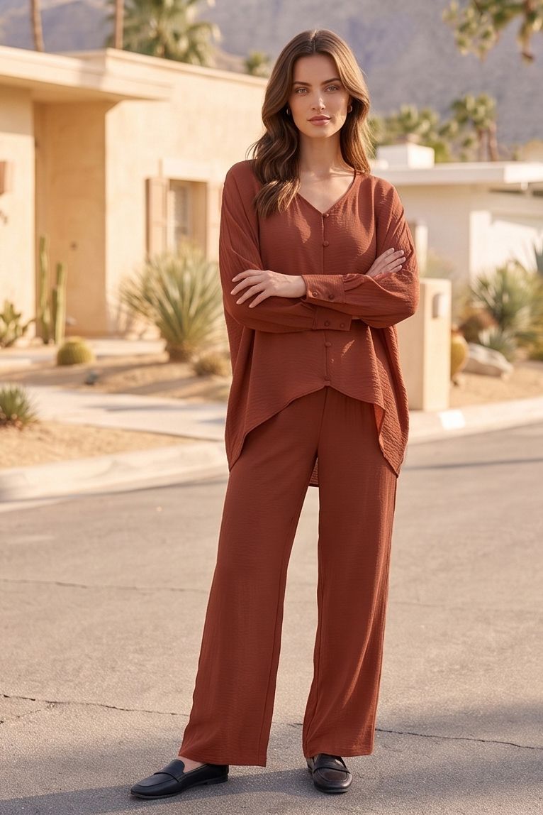 Dear Scarlett AW-Marlowe-220 Lounge wear/Pajamas- Simply Simpson's Boutique is a Women's Online Fashion Boutique Located in Jupiter, Florida