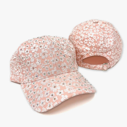 Embellished Flower Hats-270 Accessories- Simply Simpson's Boutique is a Women's Online Fashion Boutique Located in Jupiter, Florida