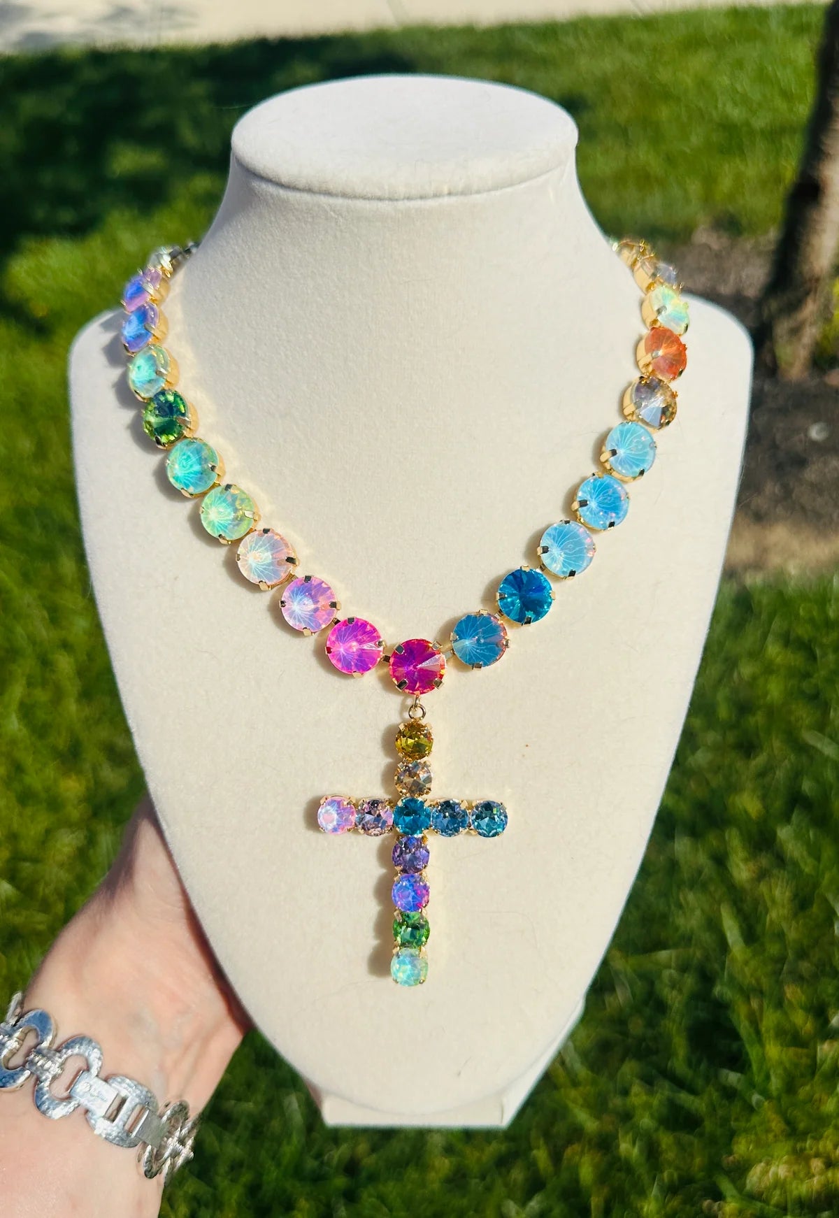 Covenant Glow Cross Necklace