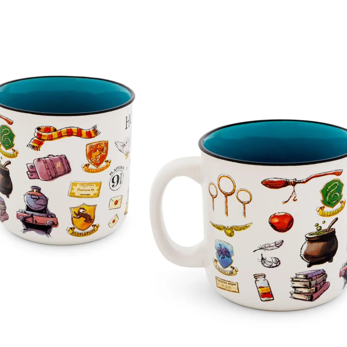 Harry Potter Hogwarts All Over Icons Mug- Simply Simpson's Boutique is a Women's Online Fashion Boutique Located in Jupiter, Florida