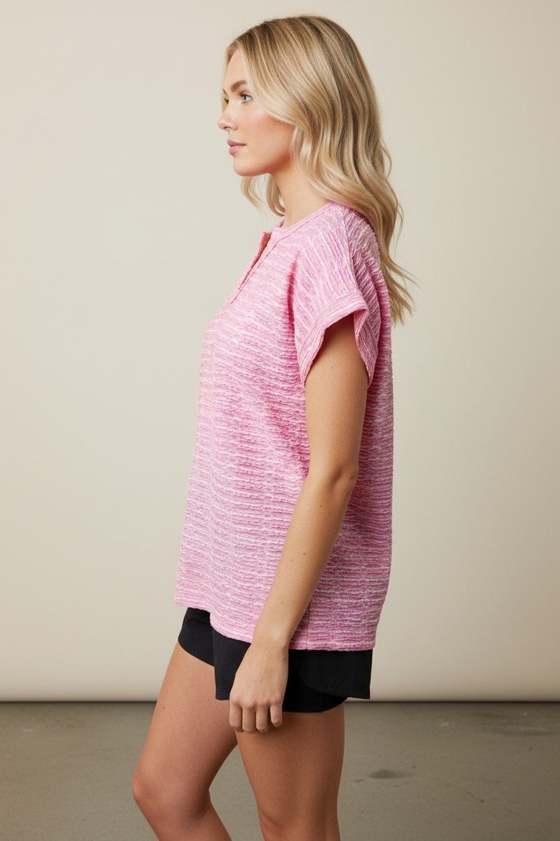Sweet Serendipity Short Sleeve Top-100 Short Sleeves- Simply Simpson's Boutique is a Women's Online Fashion Boutique Located in Jupiter, Florida