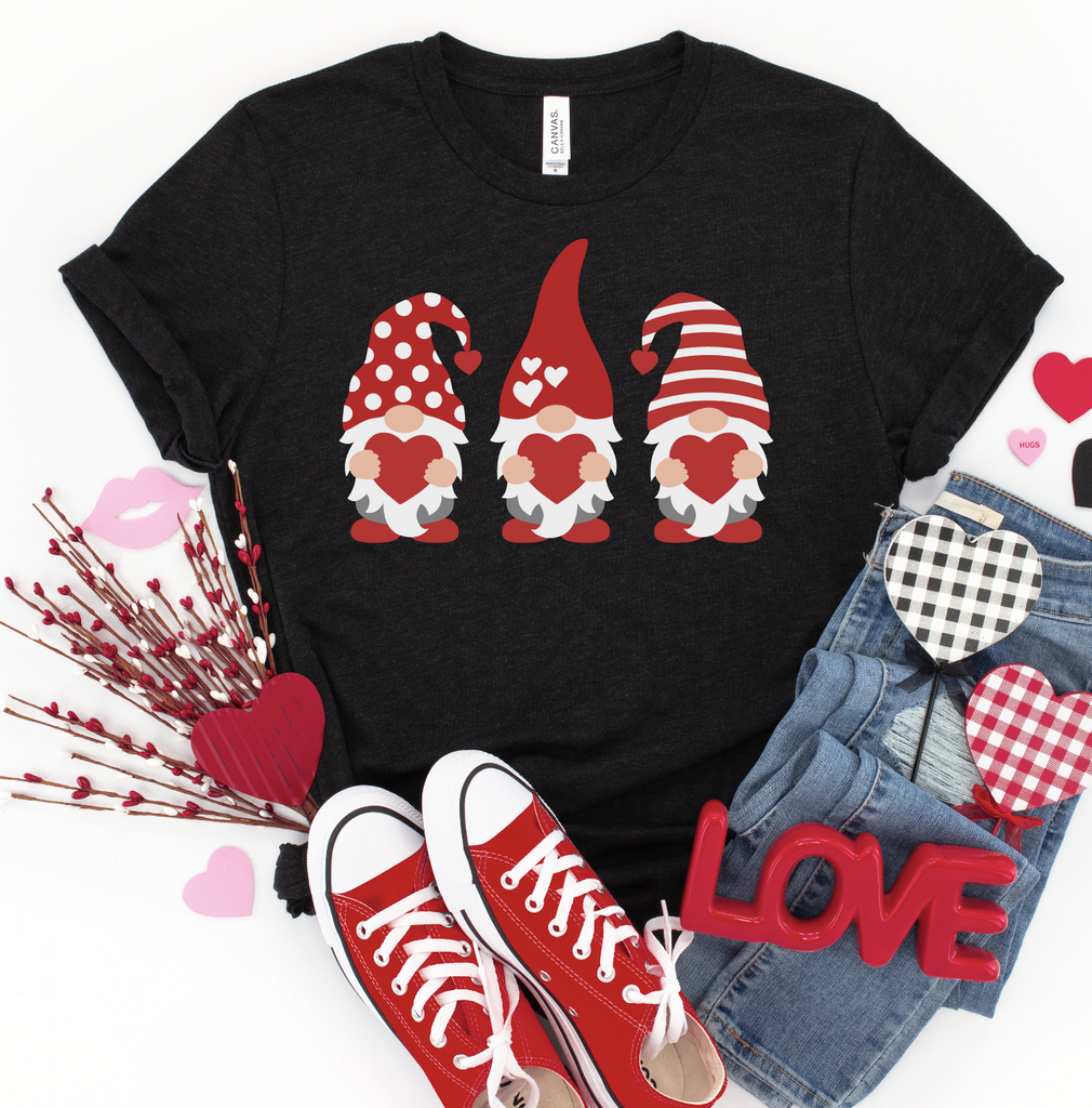 For the love of GNOMES ❤️-Graphic Tee- Simply Simpson's Boutique is a Women's Online Fashion Boutique Located in Jupiter, Florida
