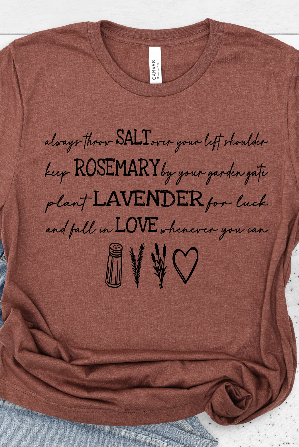 Always Throw Salt-Graphic Tee- Simply Simpson's Boutique is a Women's Online Fashion Boutique Located in Jupiter, Florida