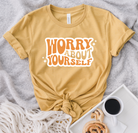Worry About Yourself-Graphic Tee- Simply Simpson's Boutique is a Women's Online Fashion Boutique Located in Jupiter, Florida