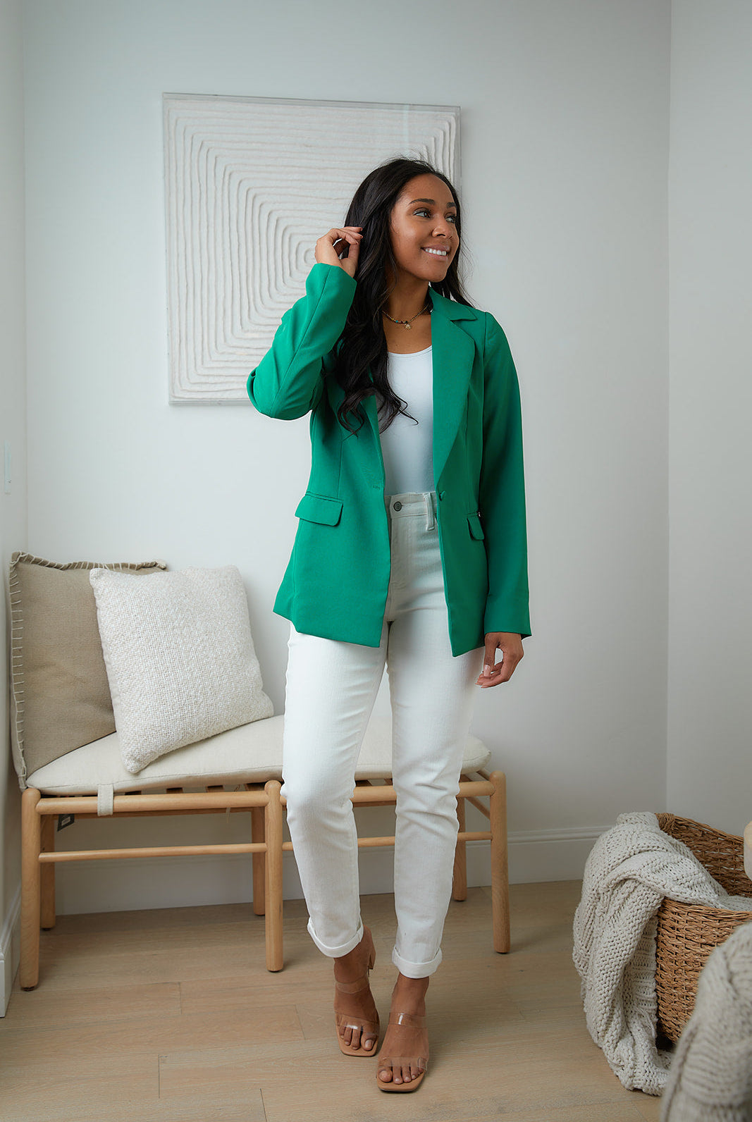 Business as Usual Blazer-Outerwear- Simply Simpson's Boutique is a Women's Online Fashion Boutique Located in Jupiter, Florida