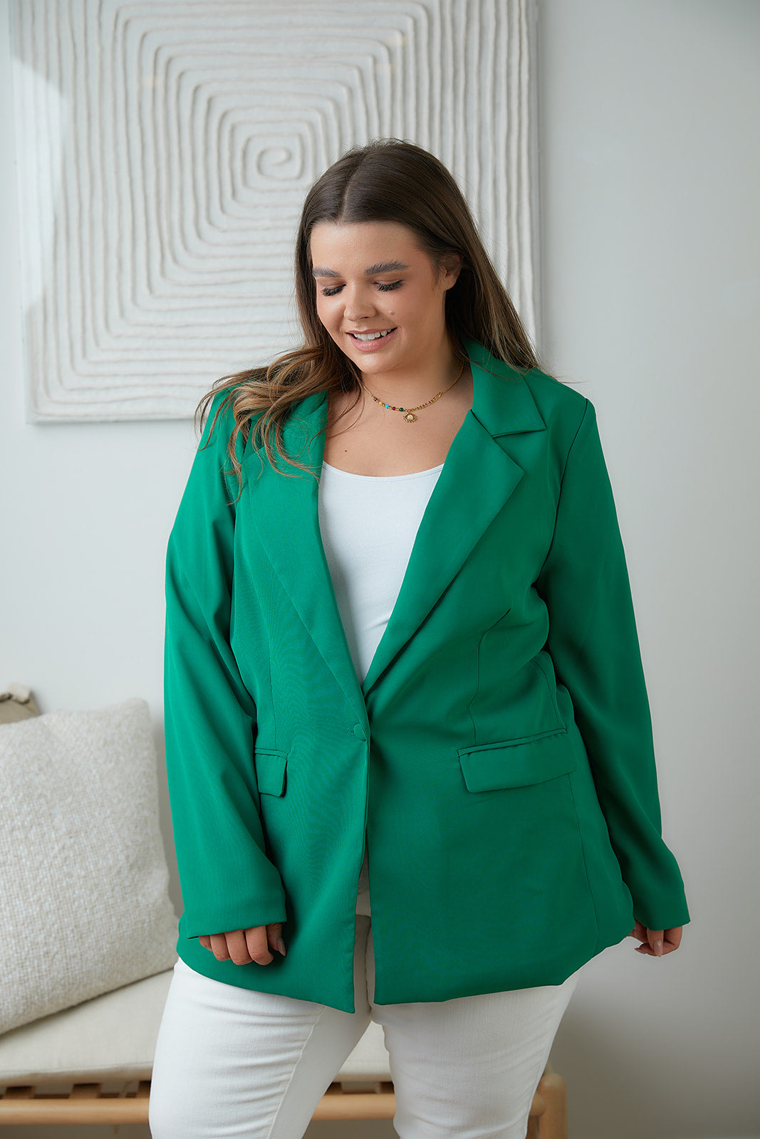 Business as Usual Blazer-Outerwear- Simply Simpson's Boutique is a Women's Online Fashion Boutique Located in Jupiter, Florida