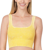 Mineral Washed Ribbed Cropped Tank Top-Tank Tops- Simply Simpson's Boutique is a Women's Online Fashion Boutique Located in Jupiter, Florida