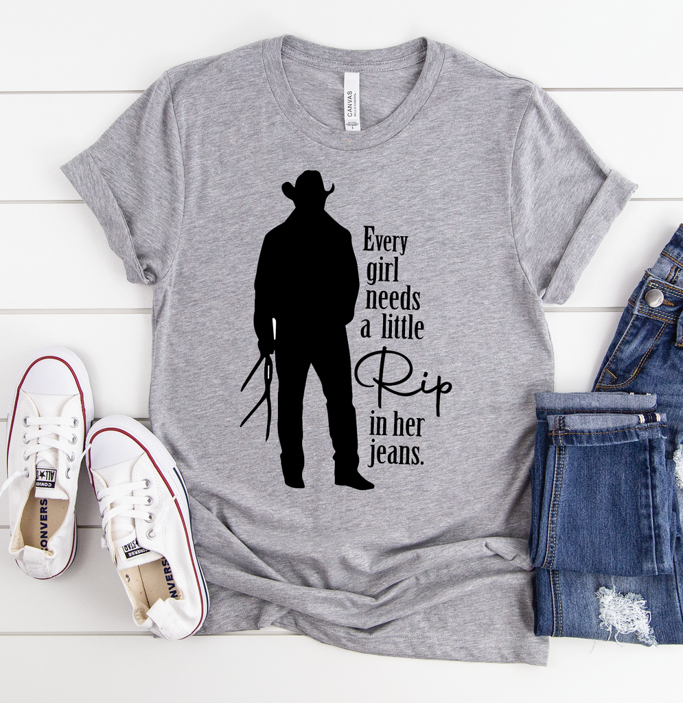 Every Girl Needs A Little RIP Graphic Tee-Graphic Tee- Simply Simpson's Boutique is a Women's Online Fashion Boutique Located in Jupiter, Florida