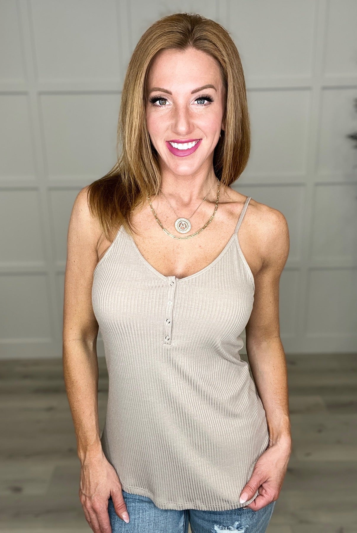All Day Ribbed Cami-Shirts & Tops- Simply Simpson's Boutique is a Women's Online Fashion Boutique Located in Jupiter, Florida