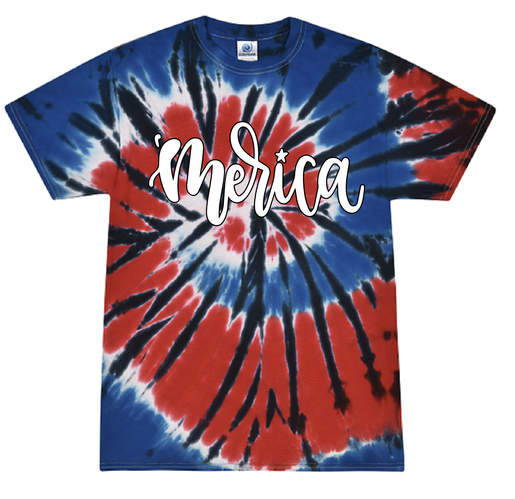 'Merica Tie-dye-Graphic Tee- Simply Simpson's Boutique is a Women's Online Fashion Boutique Located in Jupiter, Florida