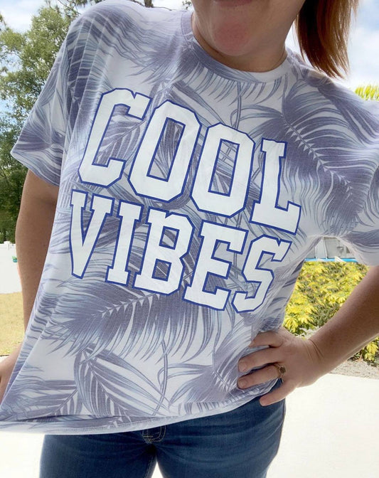 Cool Vibes-Graphic Tee- Simply Simpson's Boutique is a Women's Online Fashion Boutique Located in Jupiter, Florida