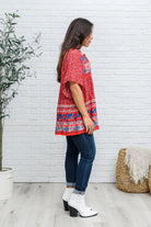 Easy Street Top-Short Sleeves- Simply Simpson's Boutique is a Women's Online Fashion Boutique Located in Jupiter, Florida
