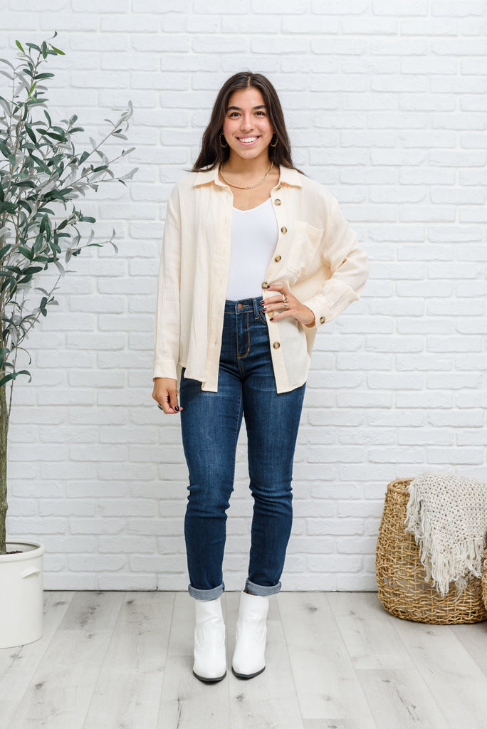 Want The Best Button Up Top-Outerwear- Simply Simpson's Boutique is a Women's Online Fashion Boutique Located in Jupiter, Florida