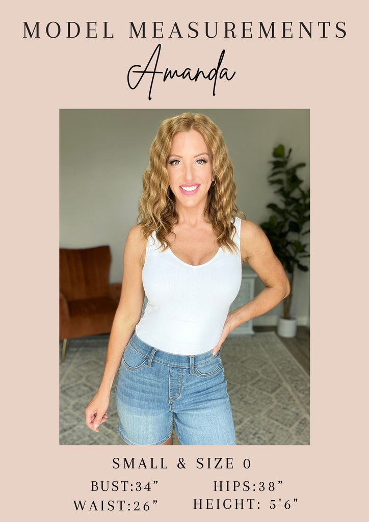 Round Neck Drop Shoulder Striped Top-Short Sleeves- Simply Simpson's Boutique is a Women's Online Fashion Boutique Located in Jupiter, Florida