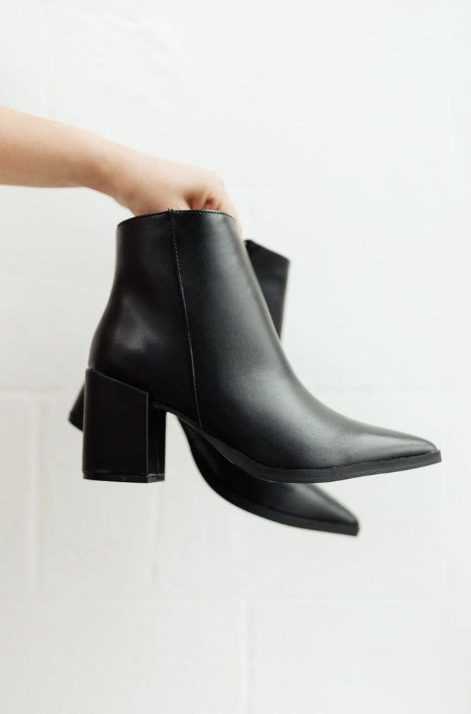 Amari Ankle Boots In Black-Shoes- Simply Simpson's Boutique is a Women's Online Fashion Boutique Located in Jupiter, Florida