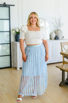 Cascading Ruffles A-Line Skirt-Skirts- Simply Simpson's Boutique is a Women's Online Fashion Boutique Located in Jupiter, Florida