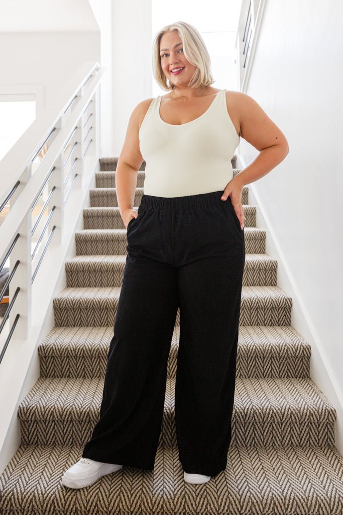 Come Rain or Shine Wide Leg Pants-Pants- Simply Simpson's Boutique is a Women's Online Fashion Boutique Located in Jupiter, Florida