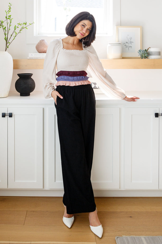Come Rain or Shine Wide Leg Pants-Pants- Simply Simpson's Boutique is a Women's Online Fashion Boutique Located in Jupiter, Florida