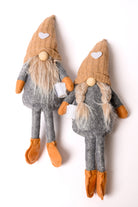 Coffee Lover Gnomes Set of 2 in Beige-Accessories- Simply Simpson's Boutique is a Women's Online Fashion Boutique Located in Jupiter, Florida