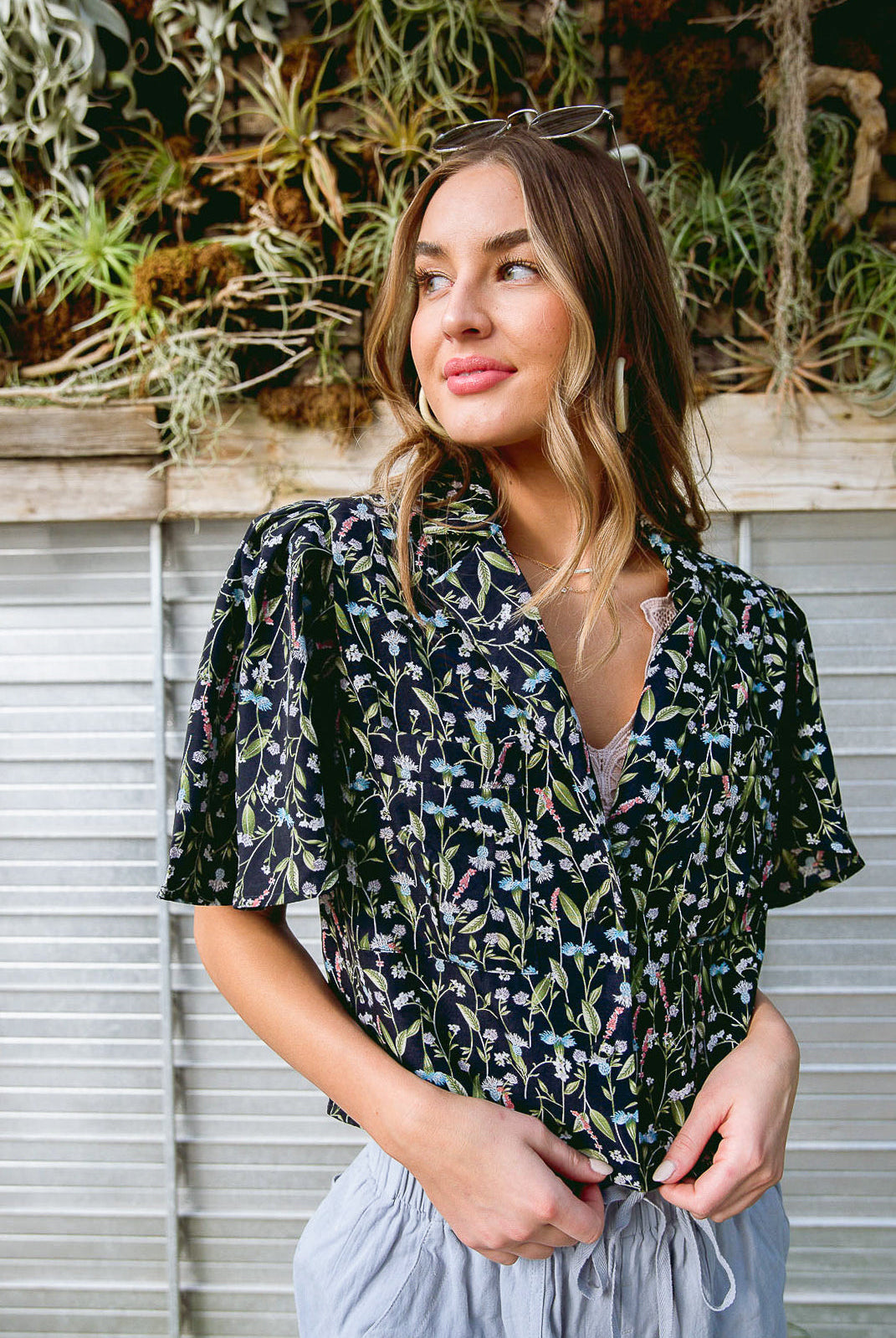 Day Lily Top-Outerwear- Simply Simpson's Boutique is a Women's Online Fashion Boutique Located in Jupiter, Florida