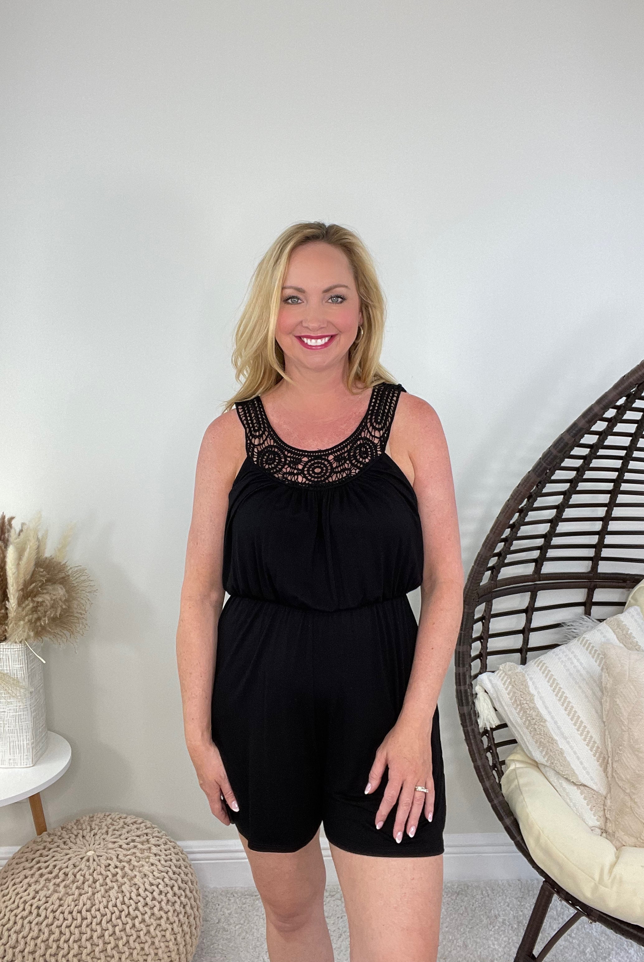 Take my Hand Jumpsuit in Black-Jumpsuits- Simply Simpson's Boutique is a Women's Online Fashion Boutique Located in Jupiter, Florida