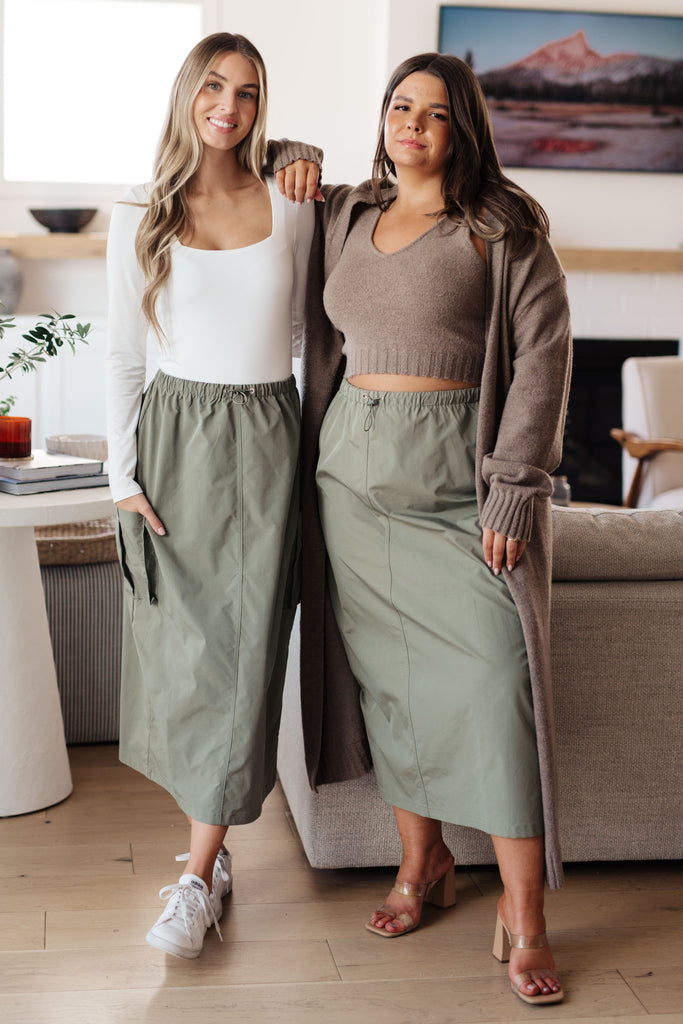 Explain It Away Cargo Skirt-Skirts- Simply Simpson's Boutique is a Women's Online Fashion Boutique Located in Jupiter, Florida
