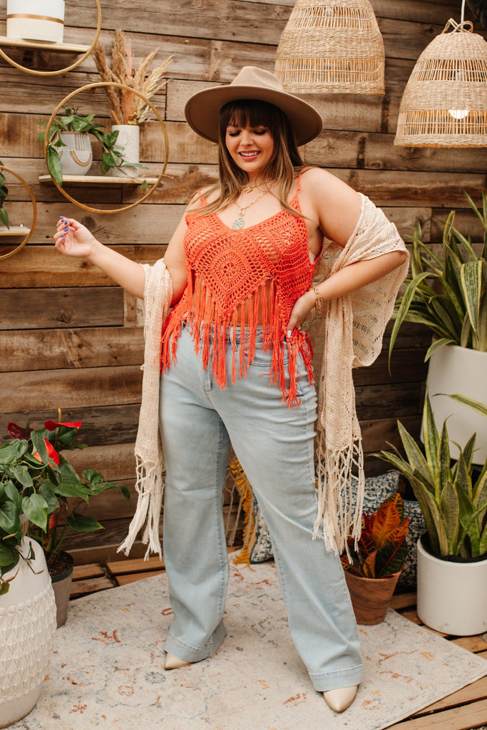 Festival Fringe Tank in Orange-Tank Tops- Simply Simpson's Boutique is a Women's Online Fashion Boutique Located in Jupiter, Florida