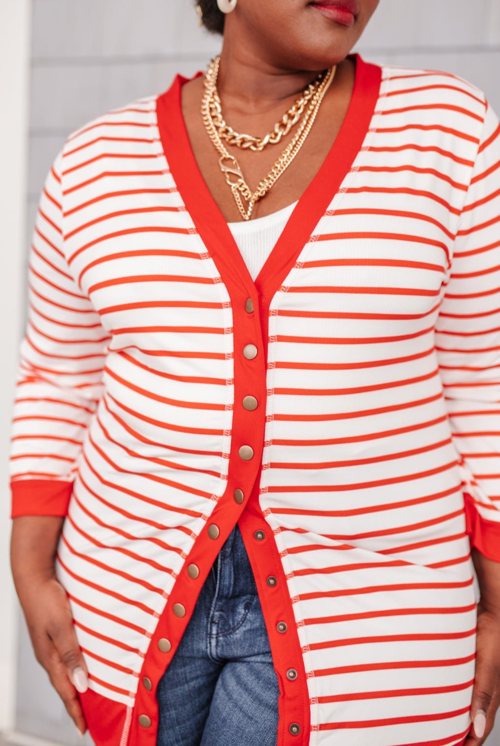 Have You Heard Cardigan in Red-Cardigans- Simply Simpson's Boutique is a Women's Online Fashion Boutique Located in Jupiter, Florida