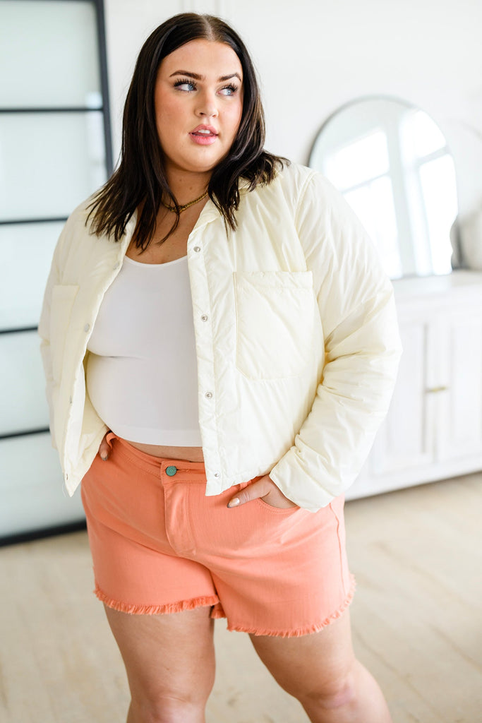 Hear Me Out Lightweight Puffer Jacket-Outerwear- Simply Simpson's Boutique is a Women's Online Fashion Boutique Located in Jupiter, Florida