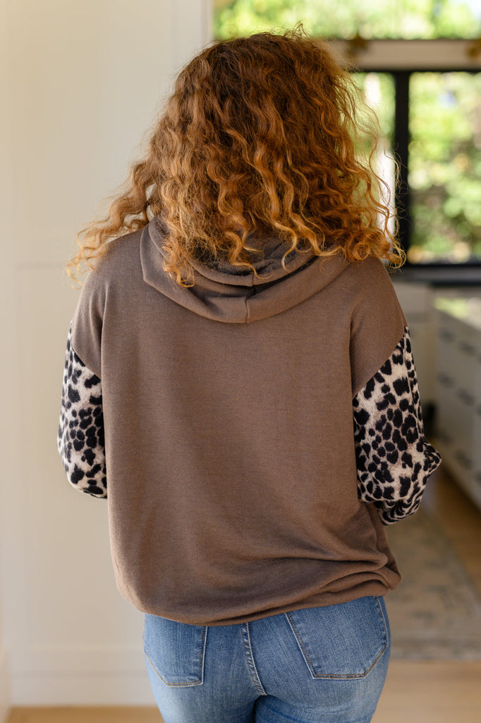 Here And There Leopard Print Hoodie-Shirts & Tops- Simply Simpson's Boutique is a Women's Online Fashion Boutique Located in Jupiter, Florida