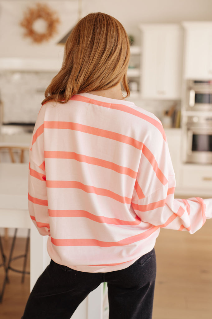 Here for the Stripes Long Sleeve Top-Shirts & Tops- Simply Simpson's Boutique is a Women's Online Fashion Boutique Located in Jupiter, Florida