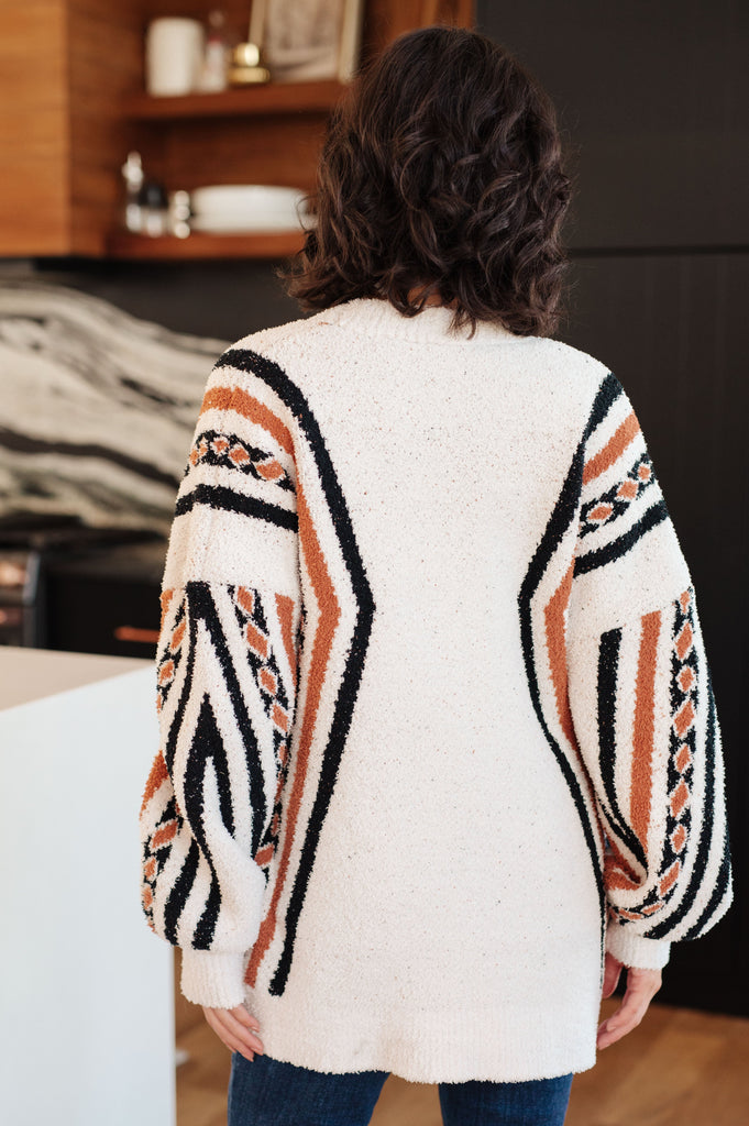Holding On Aztec Print Cardigan-Outerwear- Simply Simpson's Boutique is a Women's Online Fashion Boutique Located in Jupiter, Florida
