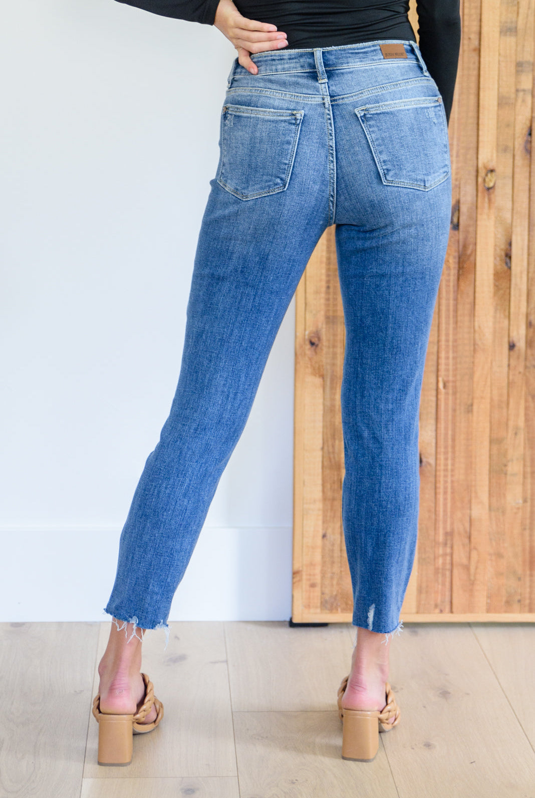 Kyla Destroyed Hi Waist Relaxed Fit-Jeans- Simply Simpson's Boutique is a Women's Online Fashion Boutique Located in Jupiter, Florida