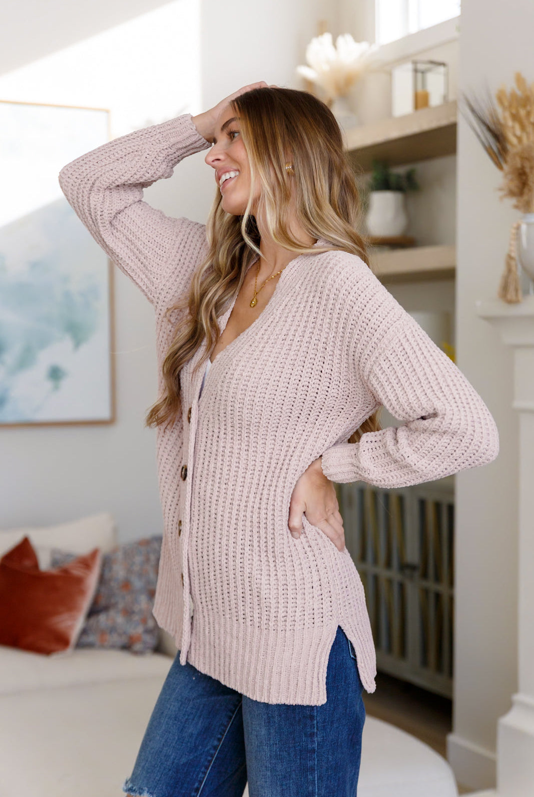 Mother Knows Best Buttoned Down Cardigan-Cardigans- Simply Simpson's Boutique is a Women's Online Fashion Boutique Located in Jupiter, Florida