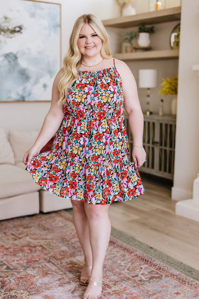 My Side of the Story Floral Dress-Dresses- Simply Simpson's Boutique is a Women's Online Fashion Boutique Located in Jupiter, Florida