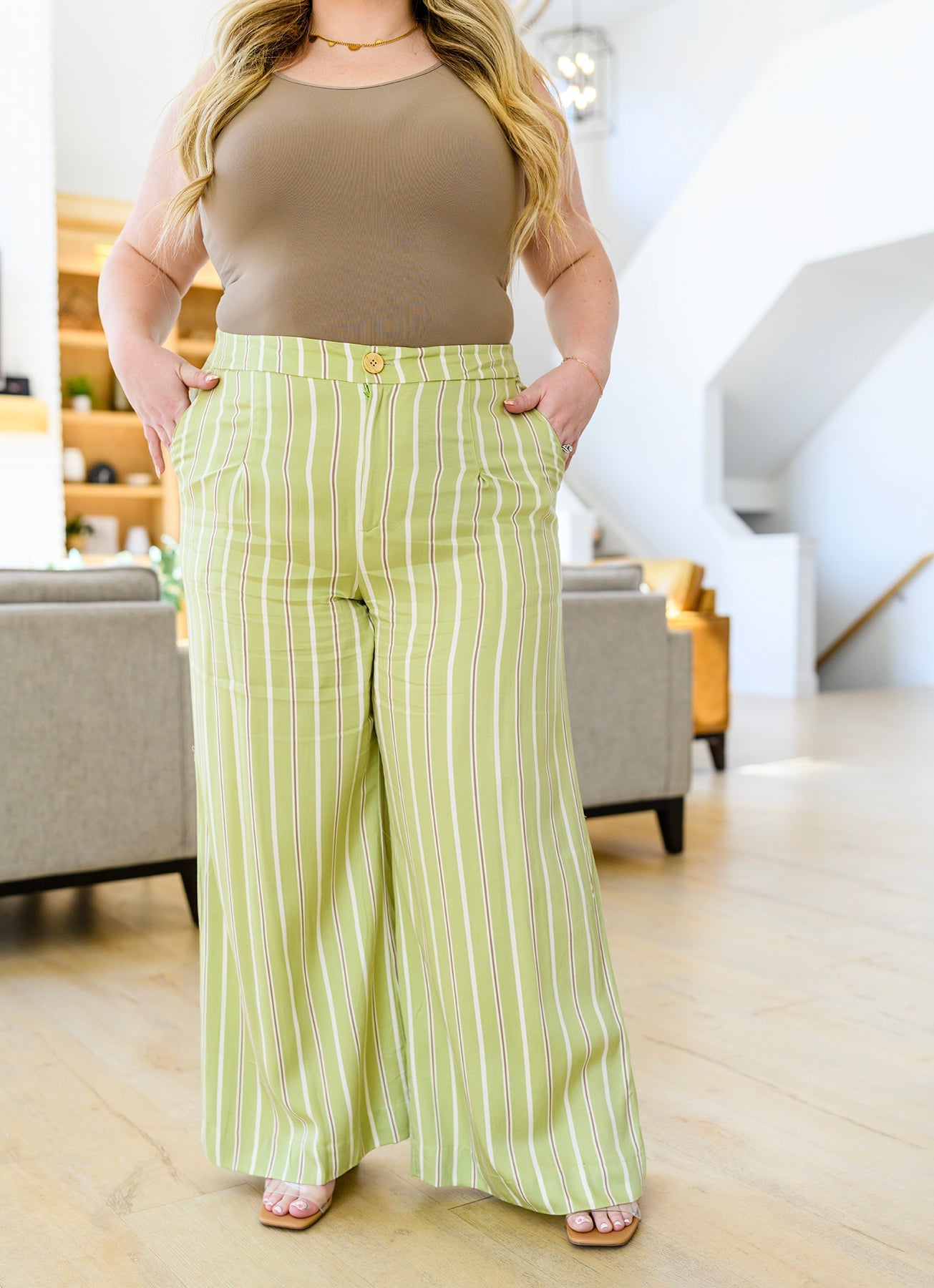 Never Underrated Striped Wide Leg Trousers-Pants- Simply Simpson's Boutique is a Women's Online Fashion Boutique Located in Jupiter, Florida