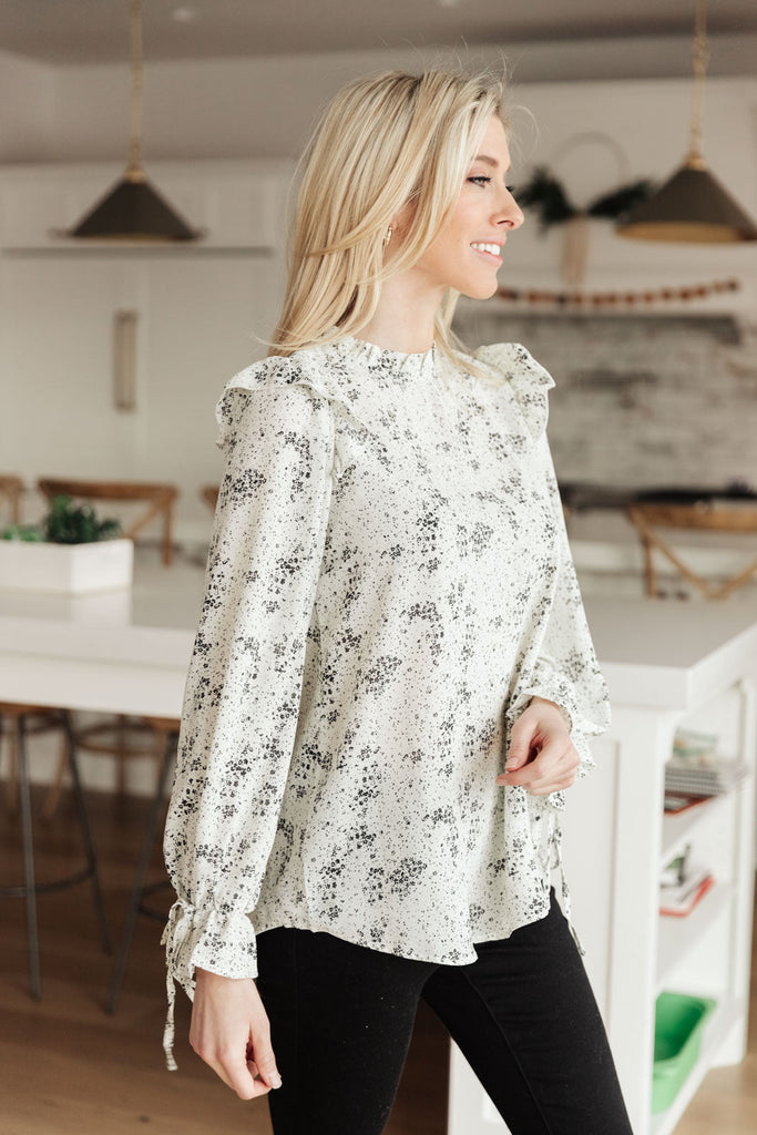 Out and About Blouse-Long Sleeves- Simply Simpson's Boutique is a Women's Online Fashion Boutique Located in Jupiter, Florida