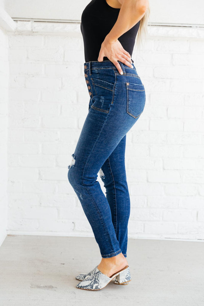 Patch Of Cargo Skinnies-Jeans- Simply Simpson's Boutique is a Women's Online Fashion Boutique Located in Jupiter, Florida