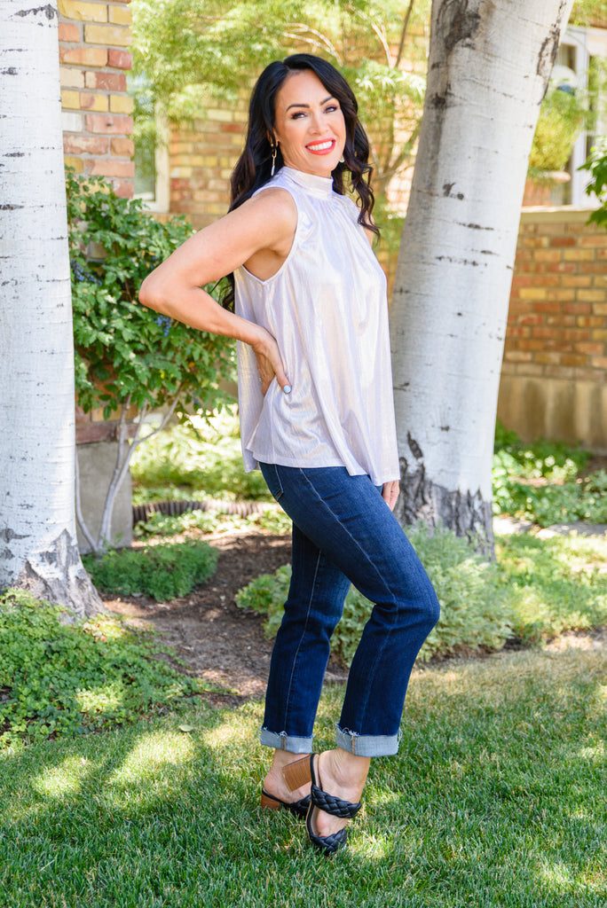 Photo Opt Sleeveless Blouse-Tank Tops- Simply Simpson's Boutique is a Women's Online Fashion Boutique Located in Jupiter, Florida