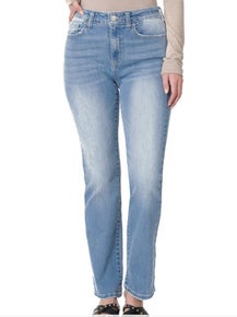 Light Wash Straight Leg Jeans-200 Jeans- Simply Simpson's Boutique is a Women's Online Fashion Boutique Located in Jupiter, Florida