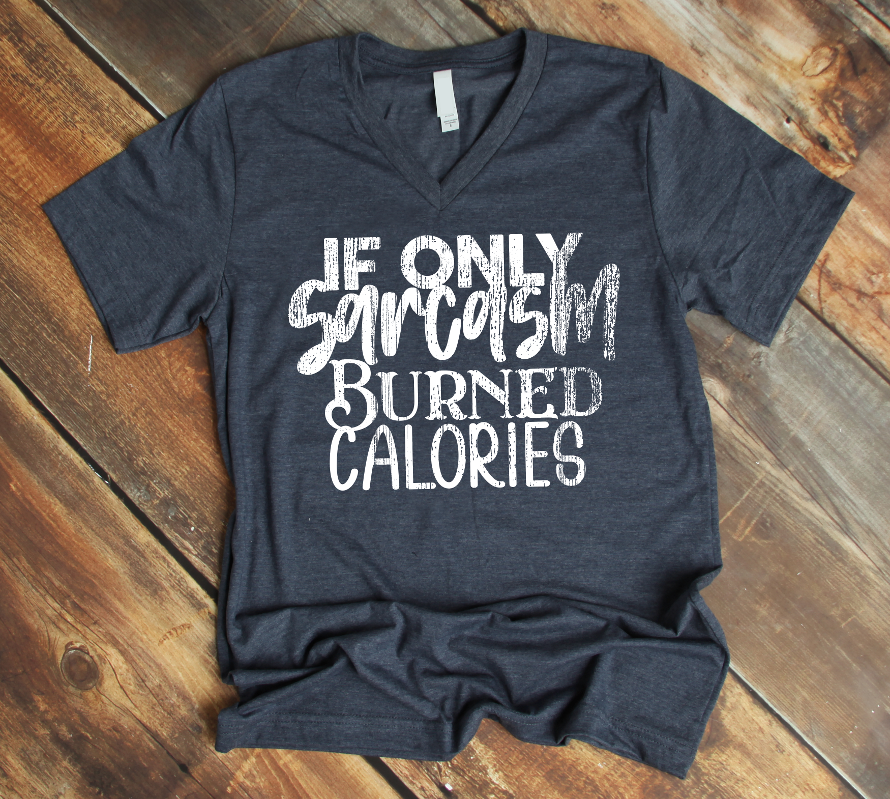 If Only Sarcasm Burned Calories-Graphic Tee- Simply Simpson's Boutique is a Women's Online Fashion Boutique Located in Jupiter, Florida